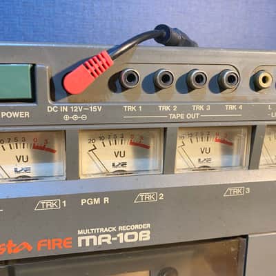 [Very Rare] Vesta Fire MR-10B Multitrack Cassette Tape Recorder 1988 Black Vestax image 2