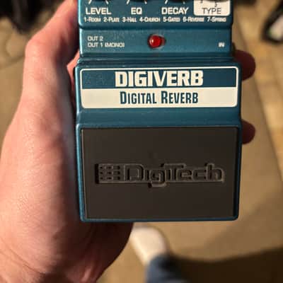 Digitech DigiVerb Digital Reverb Pedal | Reverb