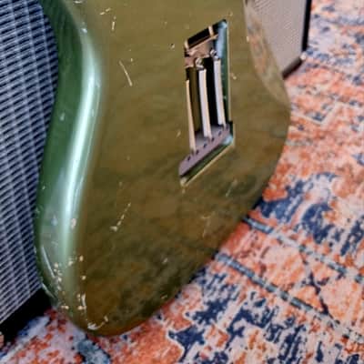 🔥 Fender Custom Shop Todd Krause Master Design 50's Stratocaster Moss Green 2014 - RARE image 14