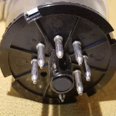G.E Pair (2) 6550A AT1000 TESTED Vacuum Tubes USED matched pair Beam Power 42 Watt 1970s image 6