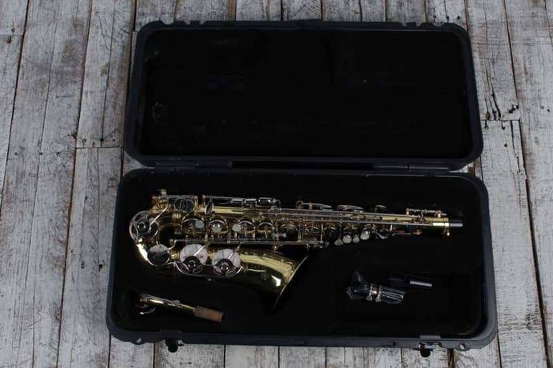 Selmer AS300 Alto Saxophone Student Sax with Hardshell Case | Reverb