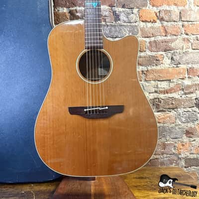 Takamine MIJ Santa Fe ESF-10c Acoustic Electric Guitar (1990s - Natural) image 1