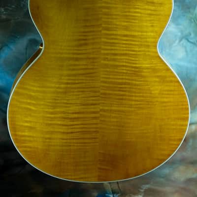 Heritage Johnny Smith Rose w/ Rose Pick Guard 1998 Amber image 20