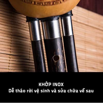 Premium Natural Hulusi Gourd Flute in Key C (Lowest Note)– Handmade by Master Artisan | Traditional Yunnan Purple Bamboo Flute | Best Sound & Craftsmanship image 4