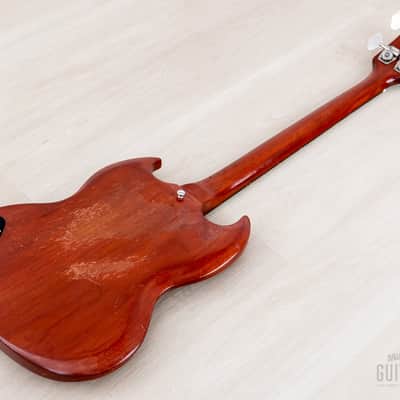 1964 Gibson EB-0 Vintage Short Scale Bass Cherry, 100% Original w/ Case image 13