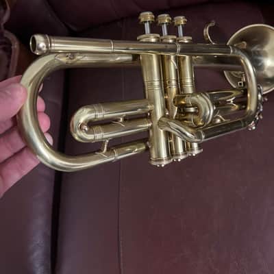 Conn/Pan American 58A Bb Cornet (1951) SN 215217 (100% - new clear lacquer) image 8