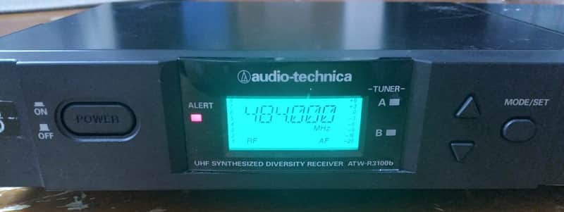 Audio-Technica ATW-3100b Receiver - 482 - 507MHz - Unit Only image 1