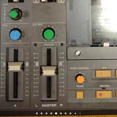 TASCAM 244 Portastudio 4-Track Cassette Recorder 1980s Brown image 5