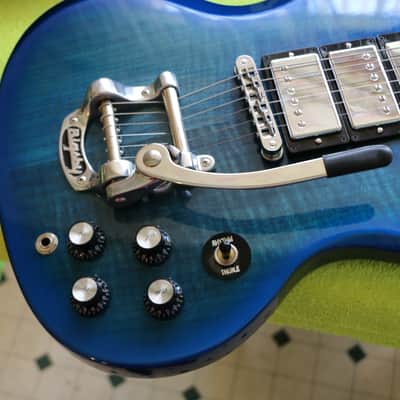Gibson SG Deluxe 2013 - Cobalt Fade image 7