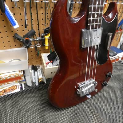 Gibson EB 0 1967 - Cherry image 4