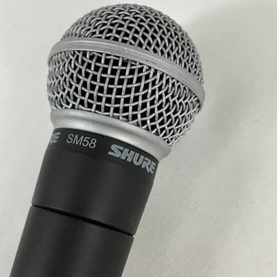 Shure SM58 Handheld Cardioid Dynamic Microphone 1984 - Present - Black image 4
