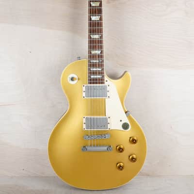 Orville by Gibson LPS-57C Les Paul Standard MIJ 1993 Antique Gold Lacquer Finish '57 Classic PAFs w/ Bag image 2