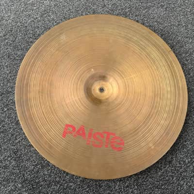 Paiste 16" 2002 Crash Cymbal 1980 - CRACKED image 5