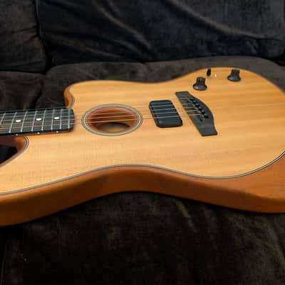 Fender American Acoustasonic Jazzmaster 2021 - Natural image 5