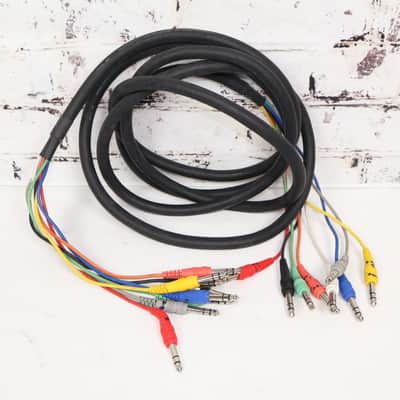 HOSA 8 Channel Hi-Definition Recording Snake 1/4” to 1/4" 13ft image 1