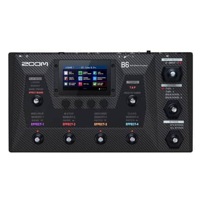 Zoom B6 Multi-Effects Processor for Bass image 1