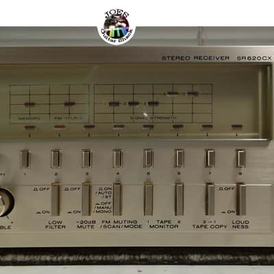 1984 Marantz SR-620CX Champagne Stereo Integrated Amp Gorgeous Condition Completely Serviced 60 Watts RMS Amplifier 07-30-2026 #096 image 5