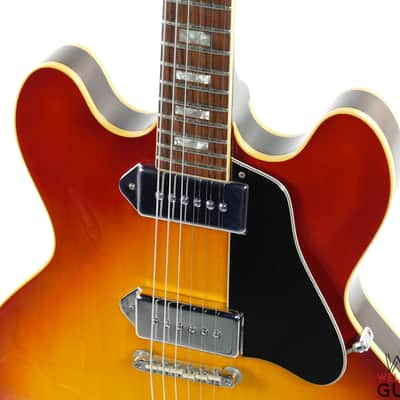 1968 Gibson ES-330 No F-Holes Employee Made Sunburst w/ OHSC image 12