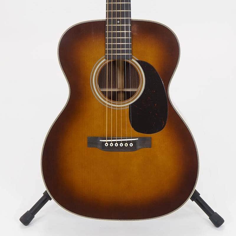 Martin Custom Shop 000-28 Authentic-Inspired 1937 - Ambertone Vintage Low Gloss Adirondack Spruce Top with East Indian Rosewood Back and Sides image 1