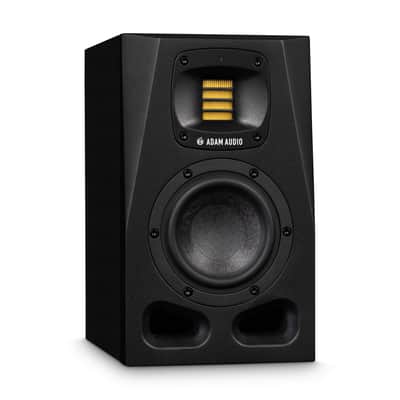 Adam Audio A4V Powered Two Way Studio Monitor 2 Pack with Isolation Pads Bundle image 6