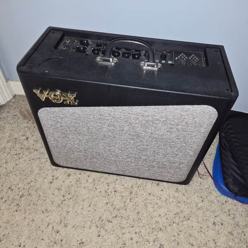 Vox AV30 1x10 Analog Valve Modeling Amp 2010s - Black image 1