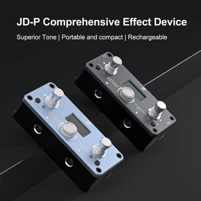 Justpro  JD-P Rechargeable Pocket Multi-Effect Pedal,Wah/Vibrato/overdrive etc 15 Effects,price include the import duty for US buyer image 2
