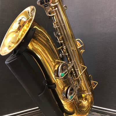 Buescher Tenorsaxofon Aristocrat Gold Saxophon Tenor USA image 5