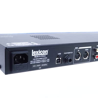 Lexicon MX400 Dual Stereo Surround Reverb Effects Processor Hall Delay + Top-Zustand + 1 JAHR GEWÄHR✅ image 6