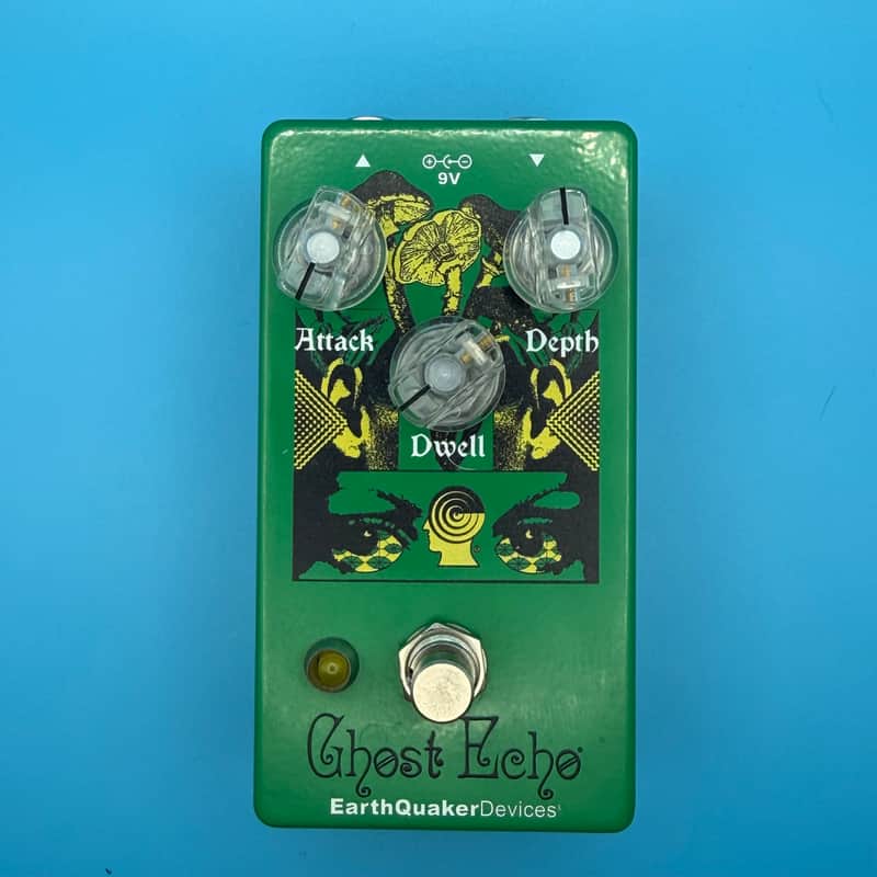 👻 EarthQuaker Devices Ghost Echo Reverb V3 2017 - Present - BRAIN DEAD green image 1