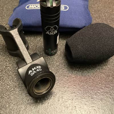 AKG C430 Small Diaphragm Cardioid Miniature Condenser Microphone 2010s image 1