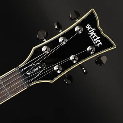 Schecter Solo-II BlackJack in Gloss Black #W22101633 image 7