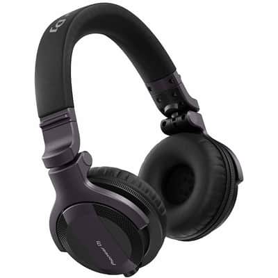 Pioneer DJ HDJ-CUE1 On-Ear DJ Wired Headphone, Black image 3
