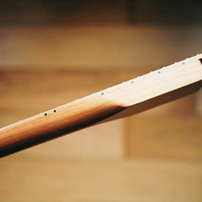 Telecaster Neck – Roasted Maple | 22 Stainless Steel Frets | Nitro Satin Finish | Bone Nut image 11