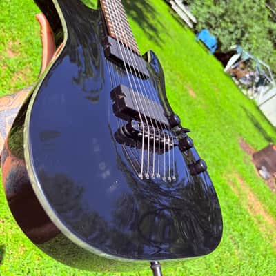 Schecter Hellraiser C-7 2005 - Present - Gloss Black image 9