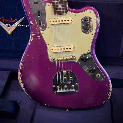 Fender Custom Shop 1965 Jaguar - Aged Purple Metallic image 3