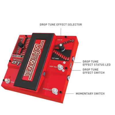 Mint DigiTech Whammydtv-01 DT Drop Tune Guitar Effects Pedal image 4