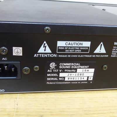 Roland JV-1080  Rack Mount Sound Module JP 64 Voice Synthesizer image 11
