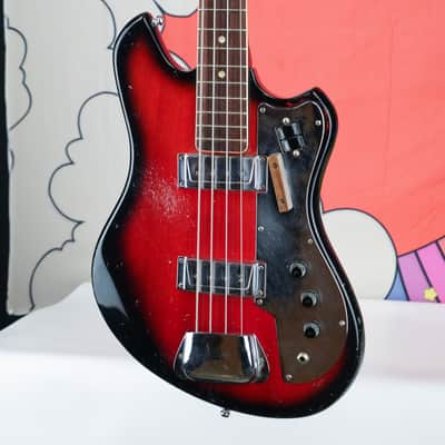 Vintage 60's Tiesco Made Bass, Japan Made image 5