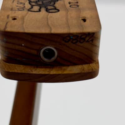 Warmoth Warhead Headstock Electric Guitar Neck 2025 - Roasted Flame Maple image 13