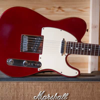 2006 Fender USA American Standard Telecaster - in Chrome Red image 2