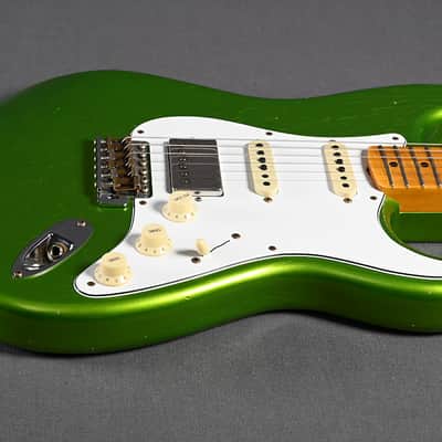 Fender Custom Shop Stratocaster 1955 Journeyman Relic HSS Lime Green 2024 - Lime Green image 8