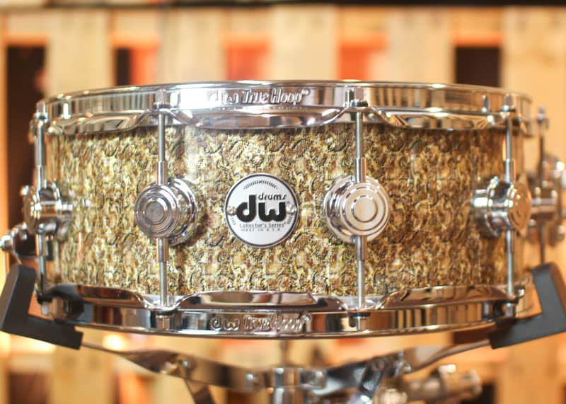 DW 5x14 Collector's Standard Maple Golden Boa Snare Drum - SO#1131904 - #2 image 1