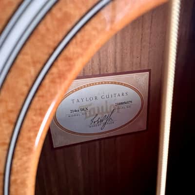 Taylor 214ce DLX 2014 - Present - Natural image 10