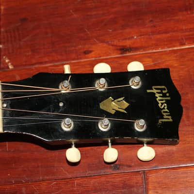 1963 Gibson FJN Folk Jumbo model image 5