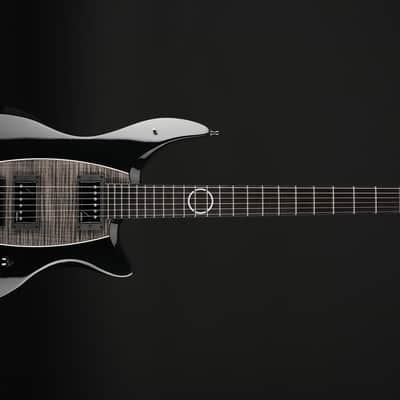 Framus Teambuilt Artist Series Devin Townsend Stormbender in Nirvana Black Transparent High Polish #GPS-J-013248-24 image 4