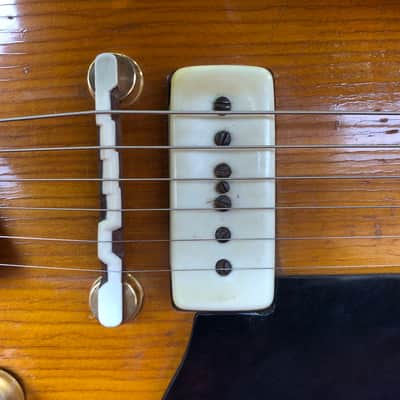 1957 Guild Aristocrat M-75 BACK ON MKT Pro Headstock Repair, New Bridge - Exceptional Player with HSC image 2