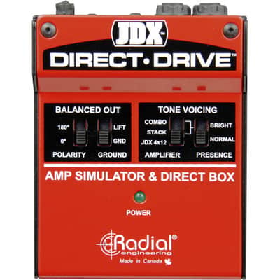 Radial JDX Direct-Drive Active Guitar Amp Direct Box image 2