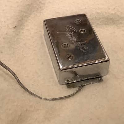 Fender Telecaster bass wide range humbucker pickup early 70’s Chrome original vintage USA Tele image 15