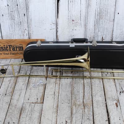 F.E. Olds NTB110PC Trumpet Student Tenor Trombone with Hardshell Case image 2