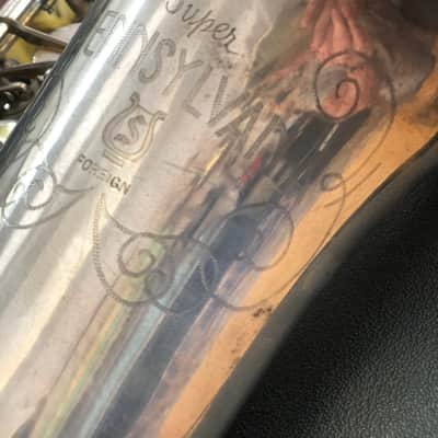 Selmer Yanagisawa Foreign Super Pennsylvania Tenor Sax 1960/1970 - silver image 22